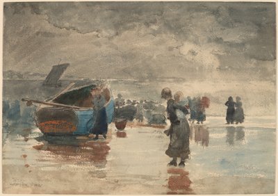 Am Strand von Winslow Homer