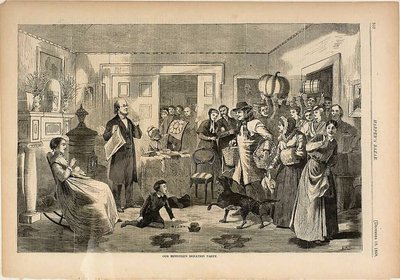 Die Spendenparty unseres Ministers von Winslow Homer
