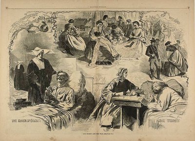 Unsere Frauen im Krieg von Winslow Homer