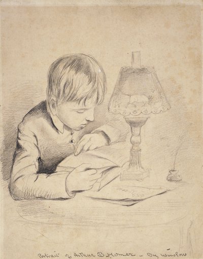 Porträt von Arthur Benson Homer, 1853 von Winslow Homer
