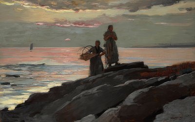 Saco Bay von Winslow Homer