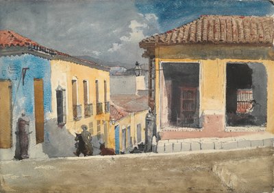 Santiago de Cuba: Straßenszene von Winslow Homer