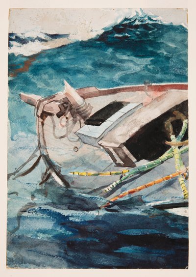 Studie für "Der Golfstrom" von Winslow Homer