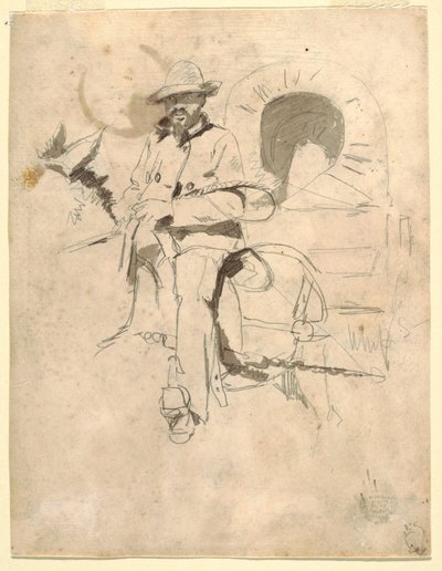 Studie eines Fuhrmanns von Winslow Homer