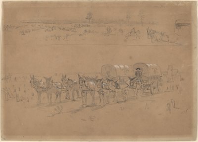 Versorgungstransport von Winslow Homer