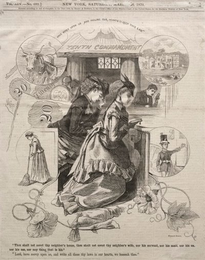 Das zehnte Gebot, 1870 von Winslow Homer