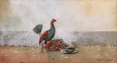 Der Hahnenkampf von Winslow Homer
