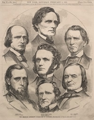 Die abtrünnige Delegation von Mississippi im Kongress von Winslow Homer