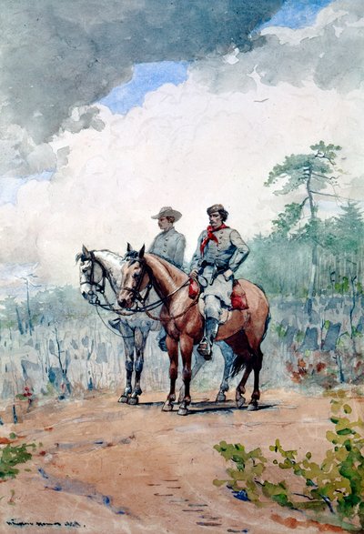 Zwei Bundesaufklärer, 1887 von Winslow Homer
