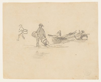 Zwei Fischer, England von Winslow Homer