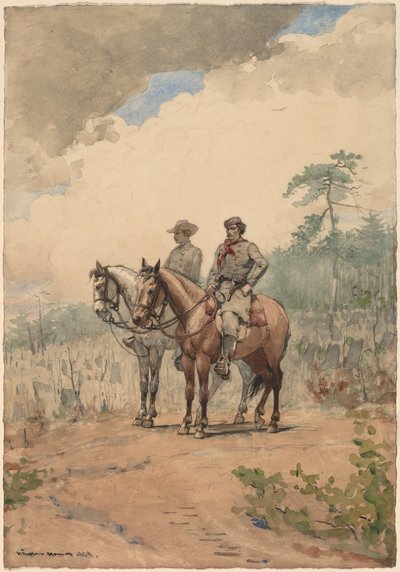 Zwei Späher von Winslow Homer