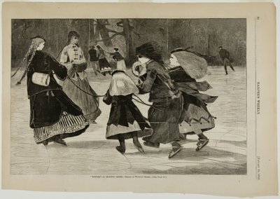 "Winter"—Eine Eislaufszene von Winslow Homer