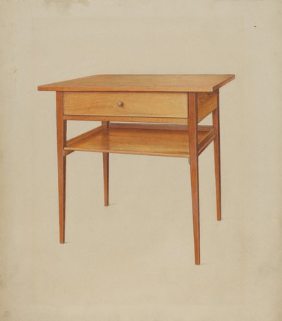 Shaker-Tisch, 1937 von Winslow Rich