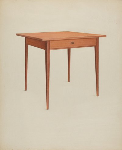 Shaker-Tisch, ca. 1937 von Winslow Rich