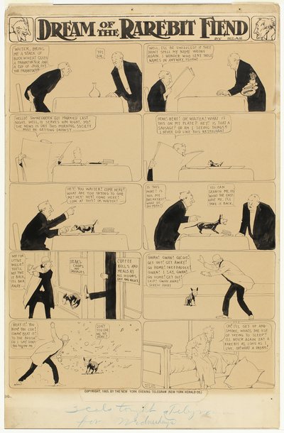 Traum des Rarebit-Fiends von Winsor McCay