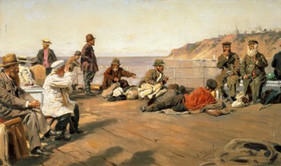 An Deck von Wladimir Jegorowitsch Makowski
