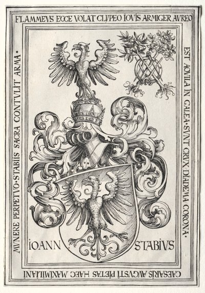 Wappen von Johann Stabius von Wolf Traut