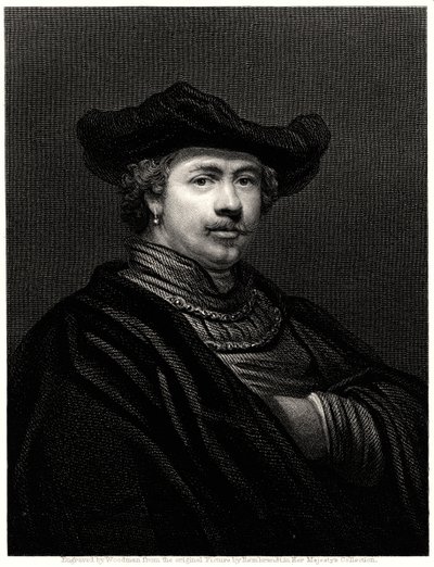 Rembrandt, 19. Jahrhundert von Woodman
