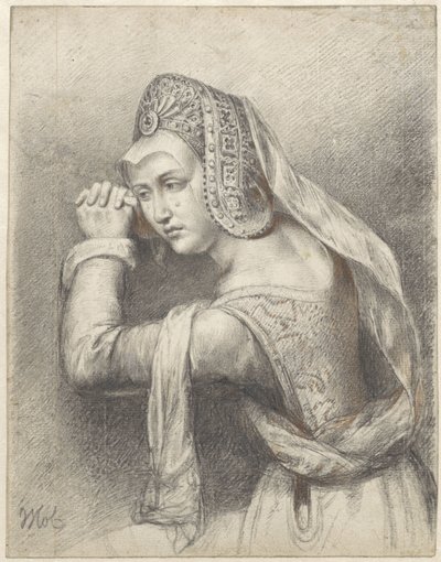 Weinende Maria Magdalena von Woutherus Mol