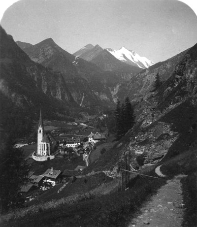 Heiligenblut und Großglockner, Österreich, ca. 1900er von Wurthle and Sons