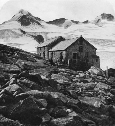 Kissinger Hütte, Hohe Tauern, Österreich, um 1900 von Wurthle and Sons