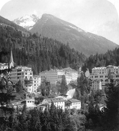 Schwarzenberg, Badgastein, Österreich von Wurthle and Sons