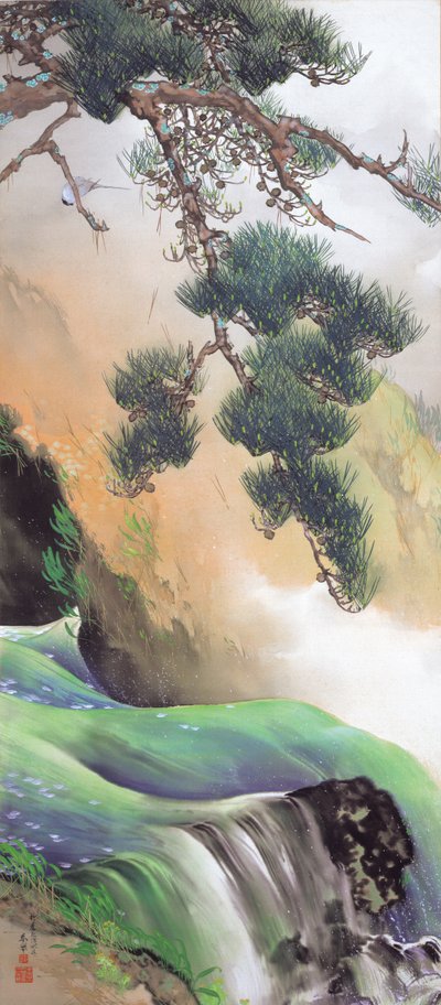 Frühling des Berges von Yamamoto Shunkyo