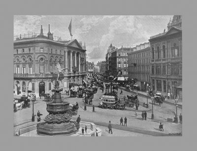 Piccadilly Circus, London, ca. 1900 von York and Son
