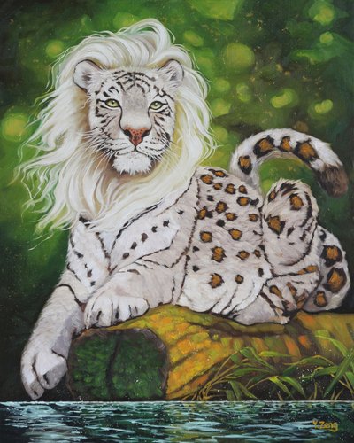 Mythische Großkatze von Yue Zeng
