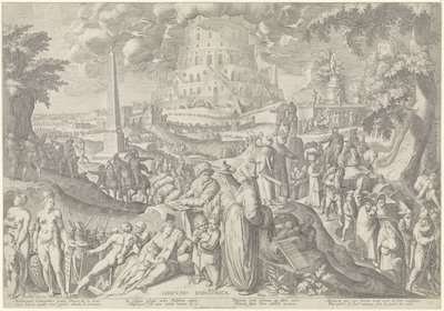 Babylonische Sprachverwirrung von Zacharias Dolendo