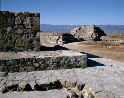 Ansicht des östlichen Bereichs von Zapotec Zapotec