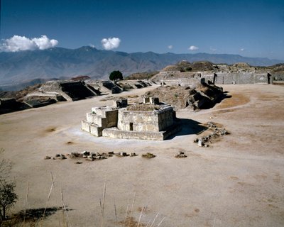 Ansicht des südlichen Gebiets von Zapotec Zapotec