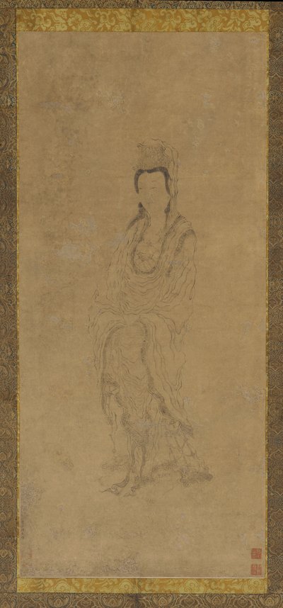 Stehende Guanyin, 17. Jahrhundert von Zhang Hong