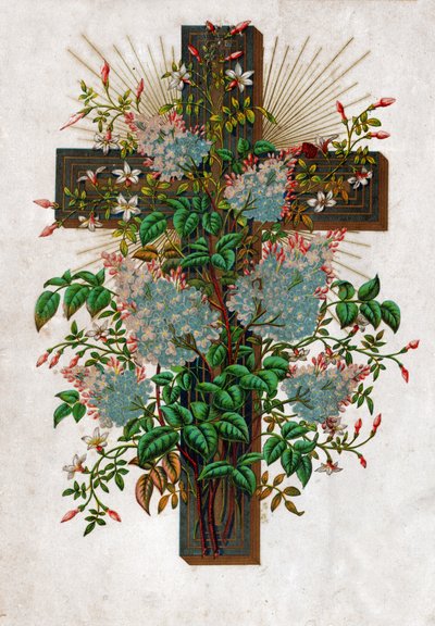 Kreuz Jesu Christi, ca. 1910 (Lithographie) von . .