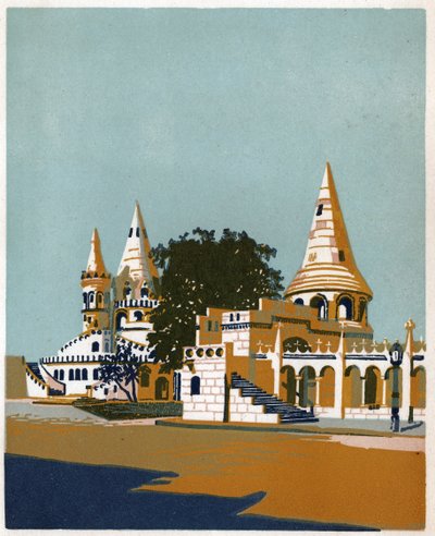 Fischerbastei, Budapest, ca. 1930 von . .