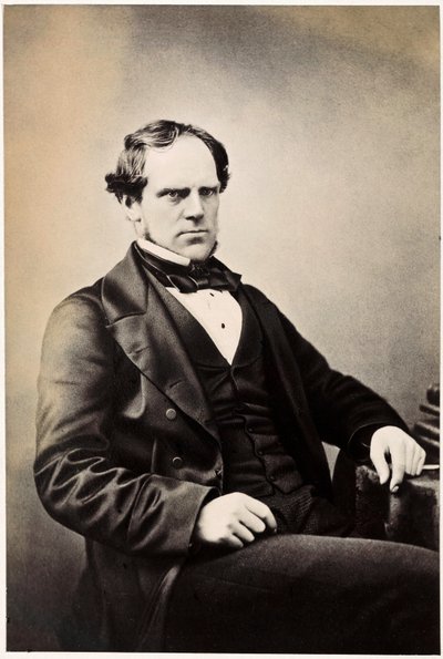 John Ramsbottom, englischer Eisenbahningenieur, um 1850 von Frederick (attr. to) Barnard