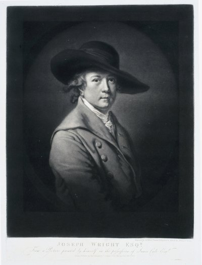 Joseph Wright, englischer Maler, spätes 18. Jahrhundert von Frederick (attr. to) Barnard