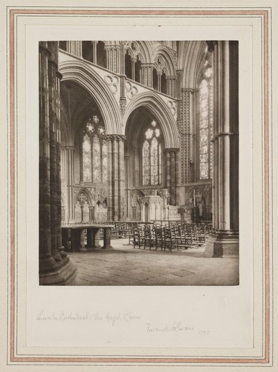 Lincoln Cathedral, der Engelchor von John Pardon