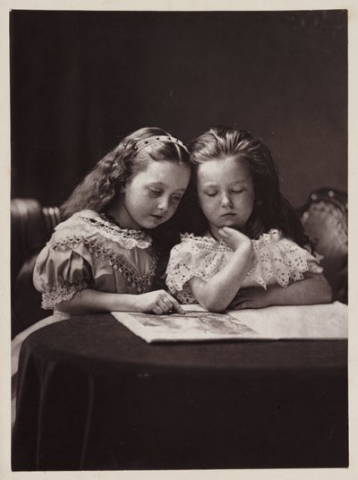 Maud und Ethel May Robinson von Frederick (attr. to) Barnard