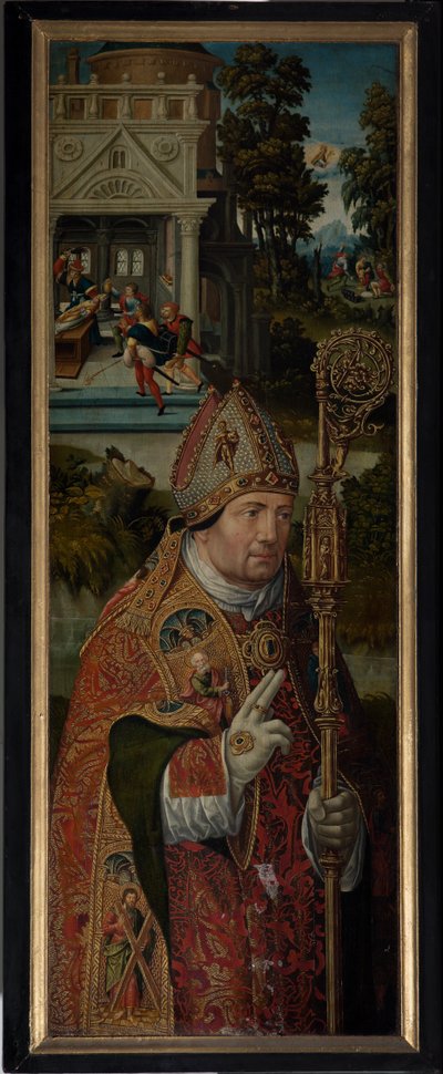Pfarrkirche (Église Saint-Quentin). Triptychon. von . .