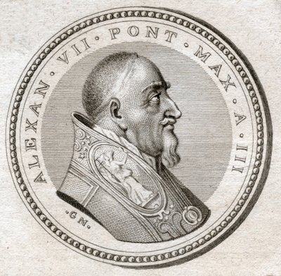 Papst Alexander VII von . .