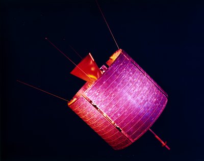 Satelliten, Militär, USA Der Early Bird Satellit von Ferdinand Georg Waldmuller