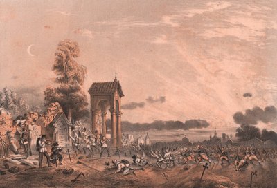 Einnahme des Friedhofs von Magenta, Lombardei von William Walcutt