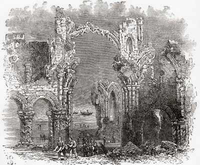 Das Kloster von Lindisfarne von . .
