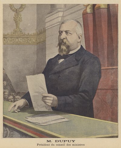 Charles Dupuy, Premierminister von Frankreich von after Henri Meyer