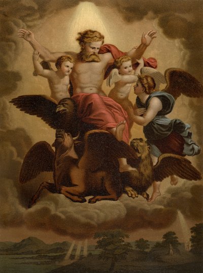 Ezechiels Vision von after Raphael