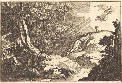 Die Agonie im Garten von after Sébastien Le Clerc I
