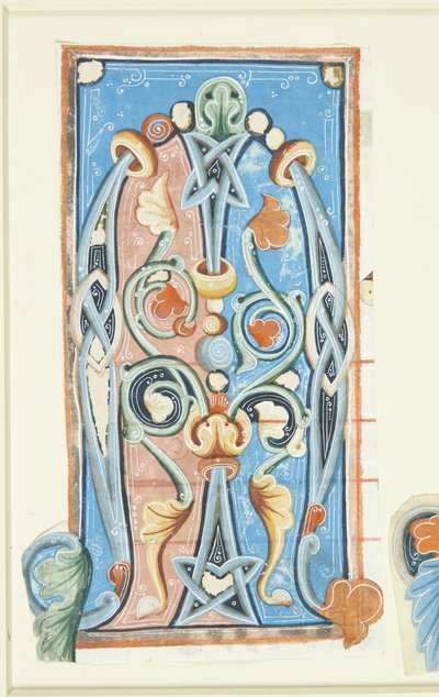Ornamentierter Initialbuchstabe M von after Ubekendt