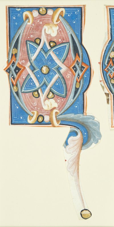 Ornamentiertes Initial Q von after Ubekendt