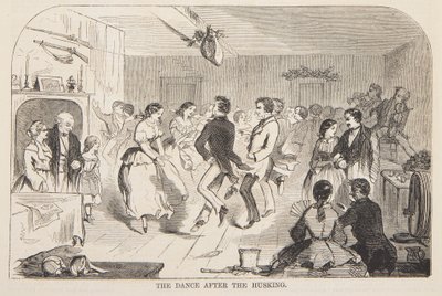 Der Tanz nach dem Entspelzen von after Winslow Homer